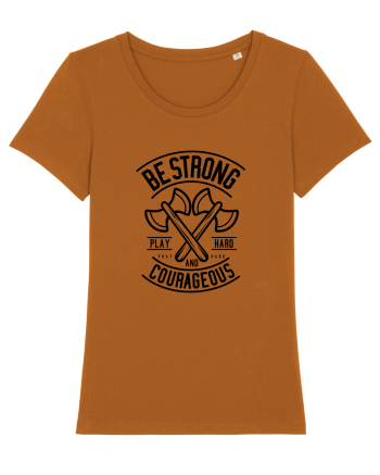 Be Strong Axe Black Roasted Orange