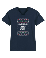 CHRISTMAS Tricou mânecă scurtă guler V Bărbat Presenter