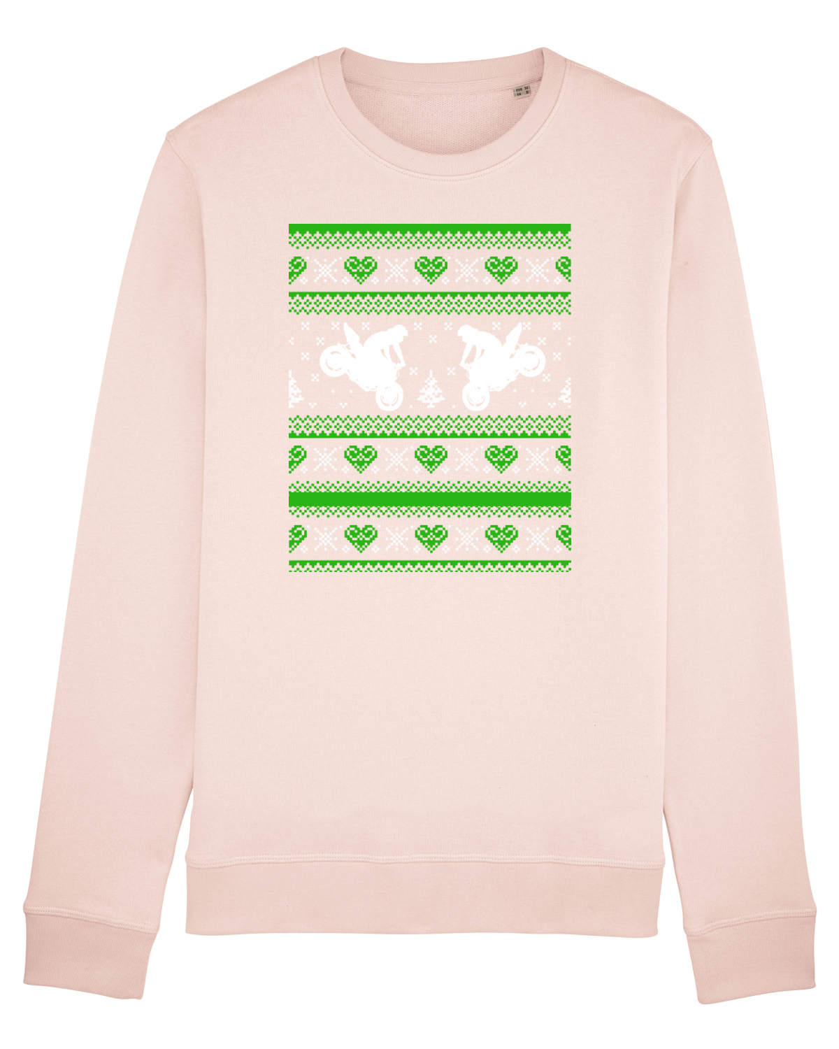 Bluză mânecă lungă Unisex Rise Candy Pink