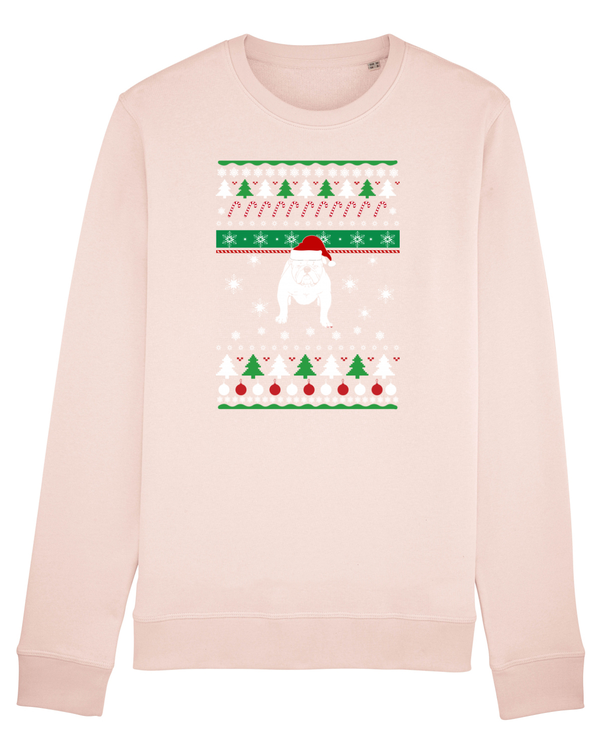 Bluză mânecă lungă Unisex Rise Candy Pink