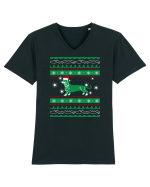 CHRISTMAS Tricou mânecă scurtă guler V Bărbat Presenter