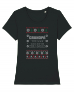 CHRISTMAS Tricou mânecă scurtă guler larg fitted Damă Expresser