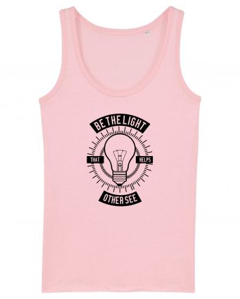 Be the light bulb Black Cotton Pink