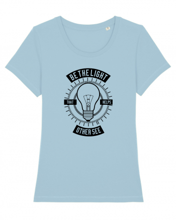 Be the light bulb Black Sky Blue