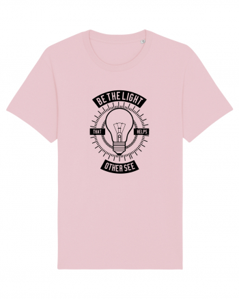 Be the light bulb Black Cotton Pink