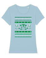 NURSE Tricou mânecă scurtă guler larg fitted Damă Expresser