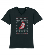 CHRISTMAS Tricou mânecă scurtă guler V Bărbat Presenter