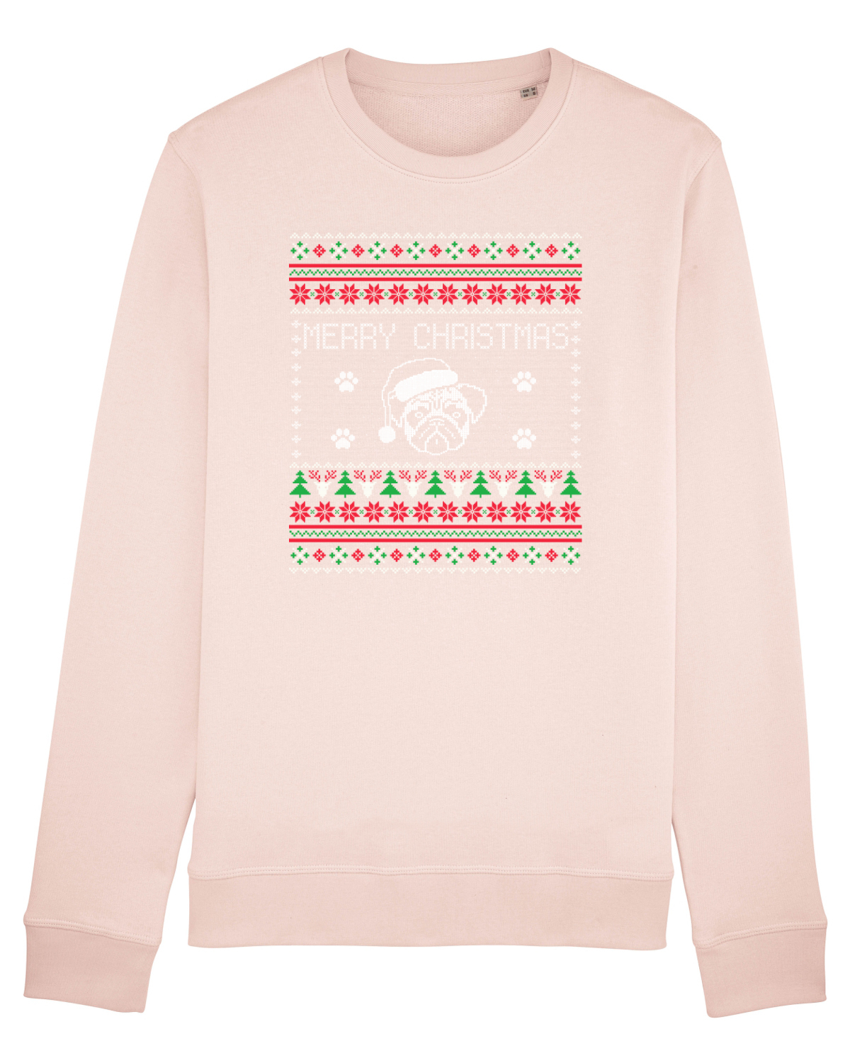 Bluză mânecă lungă Unisex Rise Candy Pink