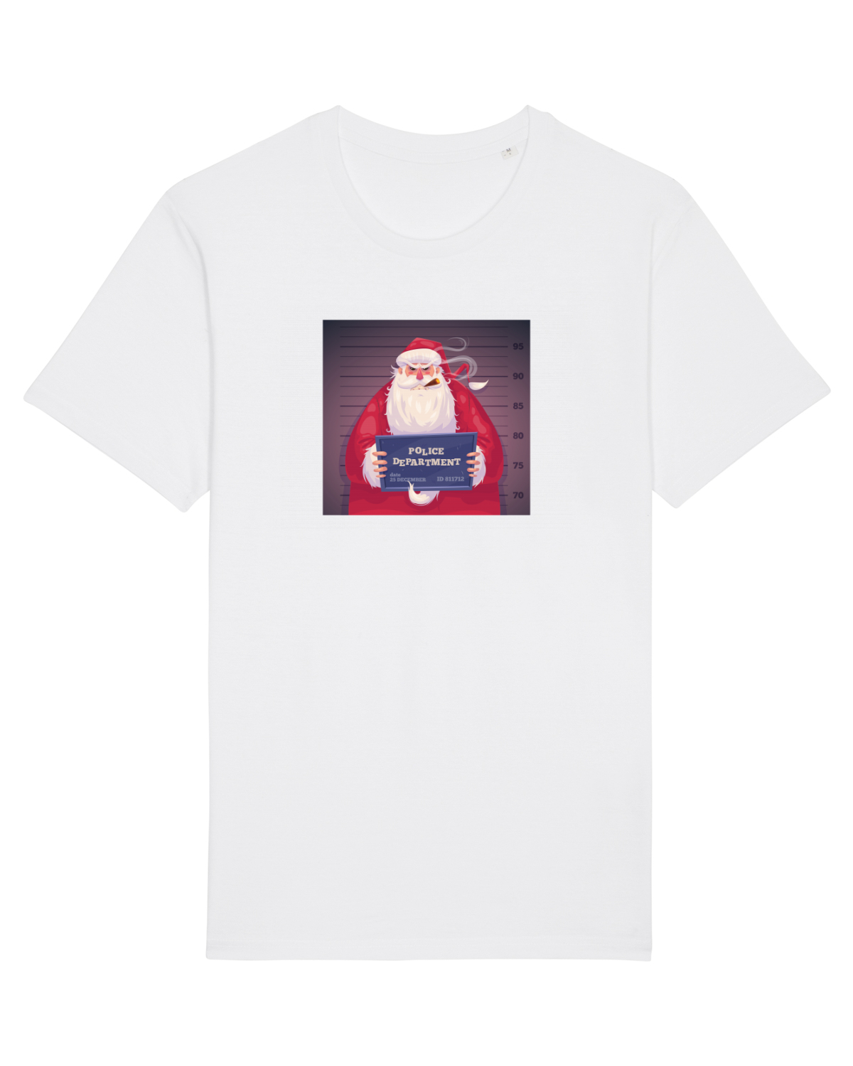 Tricou mânecă scurtă Unisex Rocker White