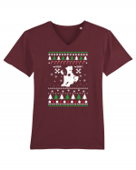 CHRISTMAS Tricou mânecă scurtă guler V Bărbat Presenter