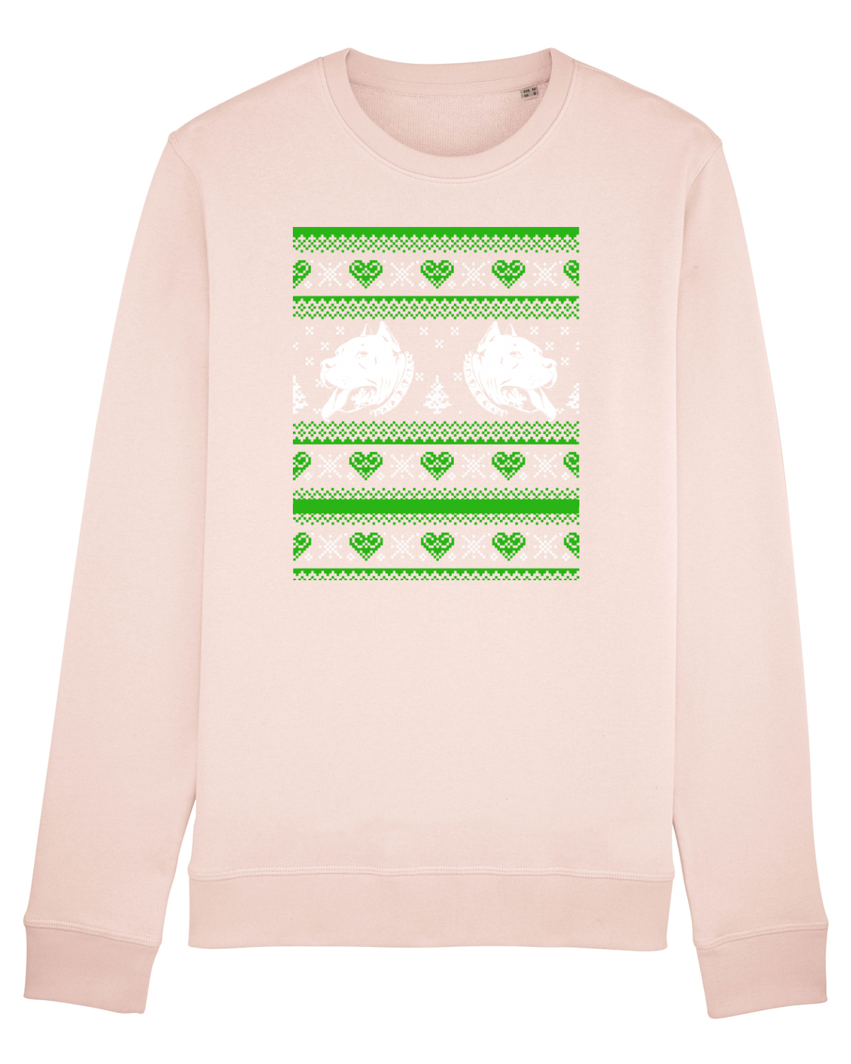 Bluză mânecă lungă Unisex Rise Candy Pink