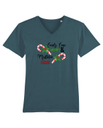 Candy Cane Tricou mânecă scurtă guler V Bărbat Presenter