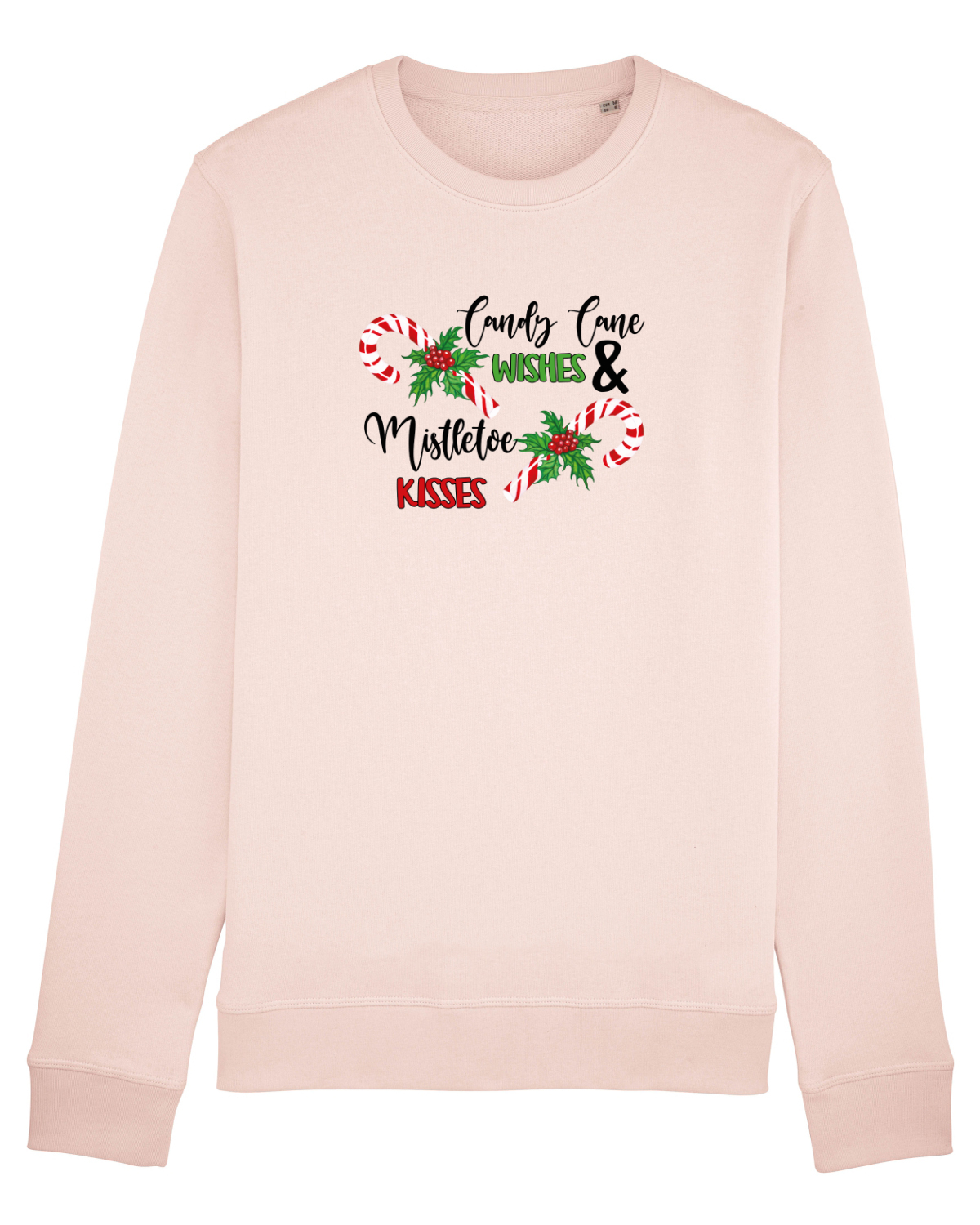 Bluză mânecă lungă Unisex Rise Candy Pink