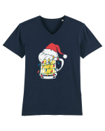Christmas Beer Tricou mânecă scurtă guler V Bărbat Presenter