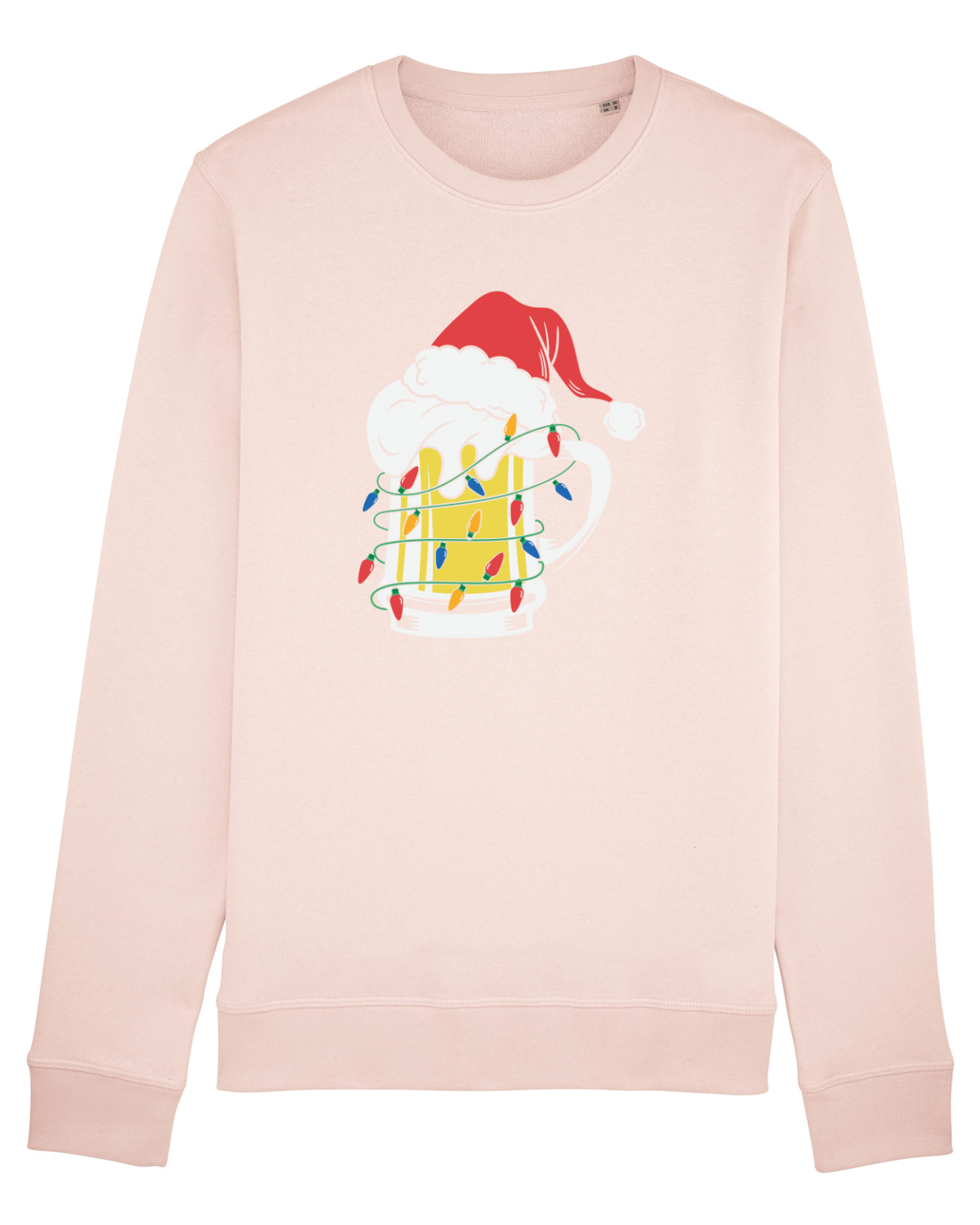 Bluză mânecă lungă Unisex Rise Candy Pink