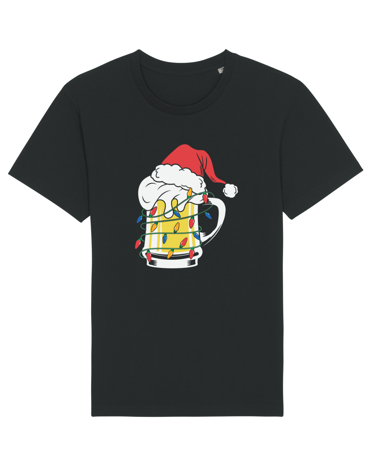 Tricou mânecă scurtă Unisex Rocker Black