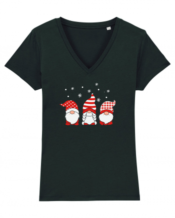 Christmas Gnomes Black