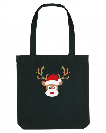 Christmas Reindeer Black