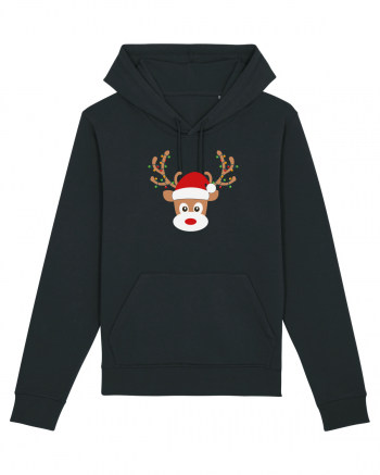 Christmas Reindeer Black