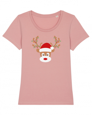 Christmas Reindeer Canyon Pink