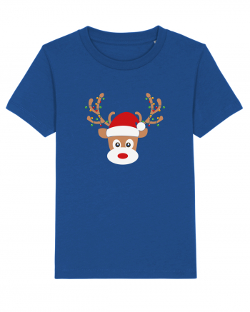 Christmas Reindeer Majorelle Blue