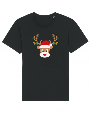 Christmas Reindeer Black