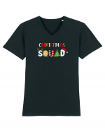 Christmas Squad Tricou mânecă scurtă guler V Bărbat Presenter