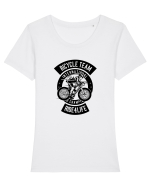 Bicycle Team Black Tricou mânecă scurtă guler larg fitted Damă Expresser