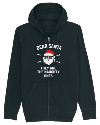 Dear Santa They Are The Naughty Ones Black