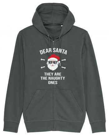 Dear Santa They Are The Naughty Ones Anthracite