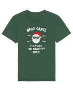 Dear Santa They Are The Naughty Ones Tricou mânecă scurtă Unisex Rocker