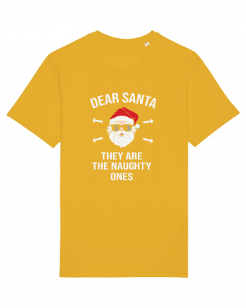 Dear Santa They Are The Naughty Ones Spectra Yellow