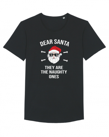 Dear Santa They Are The Naughty Ones Black