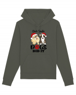 Dear Santa Dogs Did It Hanorac Unisex Drummer