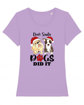 Dear Santa Dogs Did It Lavender Dawn