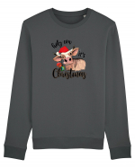 Holy Cow It's Christmas Bluză mânecă lungă Unisex Rise