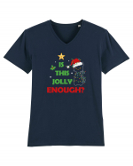 Is This Jolly Enough Tricou mânecă scurtă guler V Bărbat Presenter