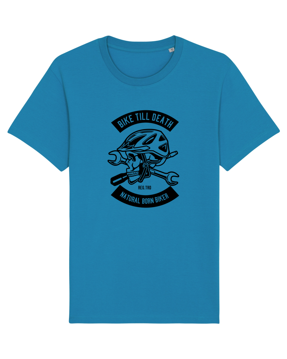 Tricou mânecă scurtă Unisex Rocker Azur