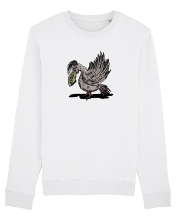 PELICAN CU DINTI White