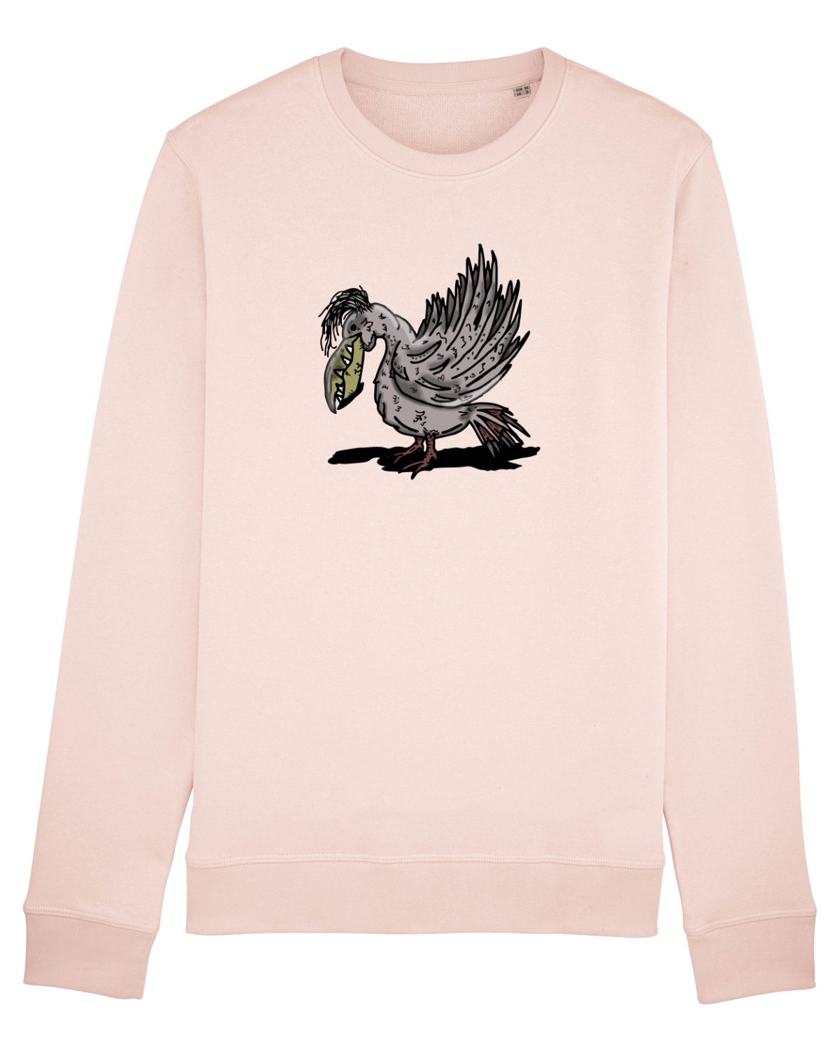 Bluză mânecă lungă Unisex Rise Candy Pink