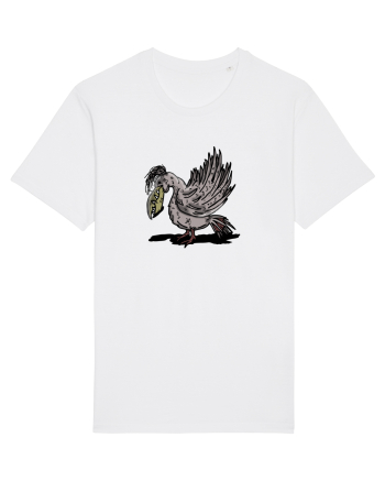PELICAN CU DINTI White