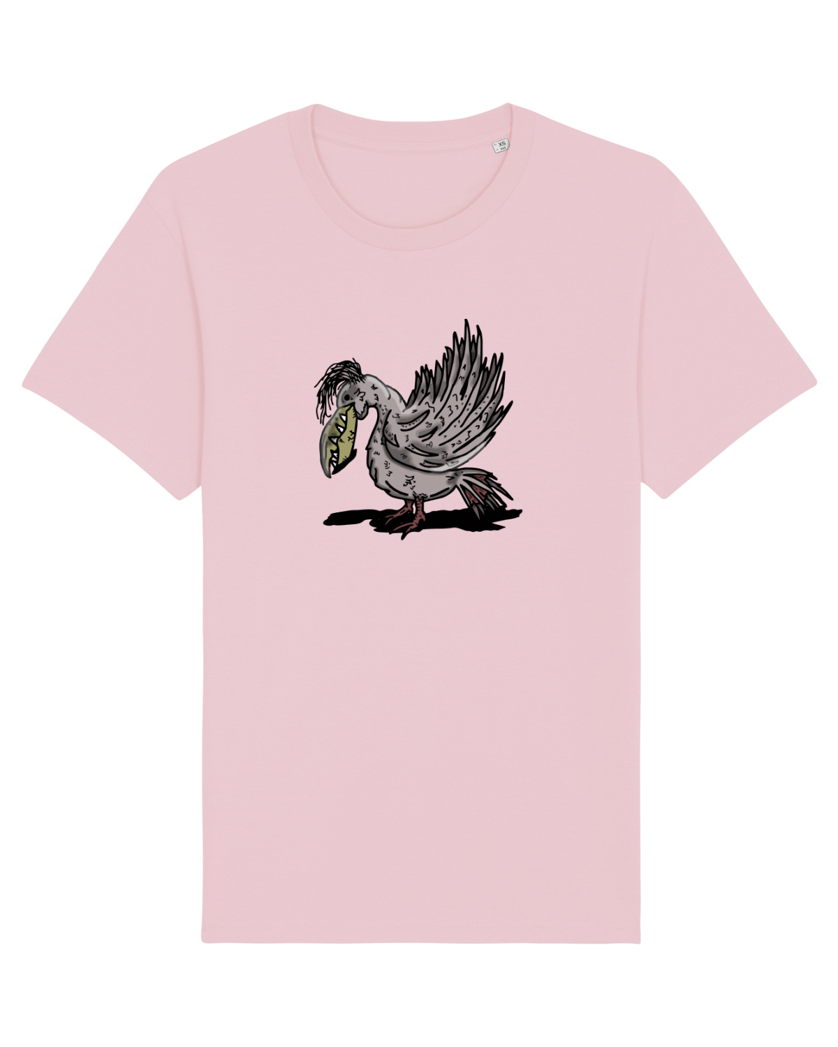 Tricou mânecă scurtă Unisex Rocker Cotton Pink