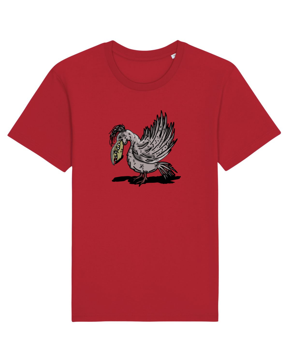 Tricou mânecă scurtă Unisex Rocker Red