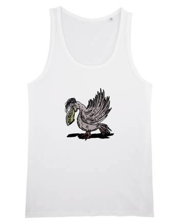PELICAN CU DINTI White