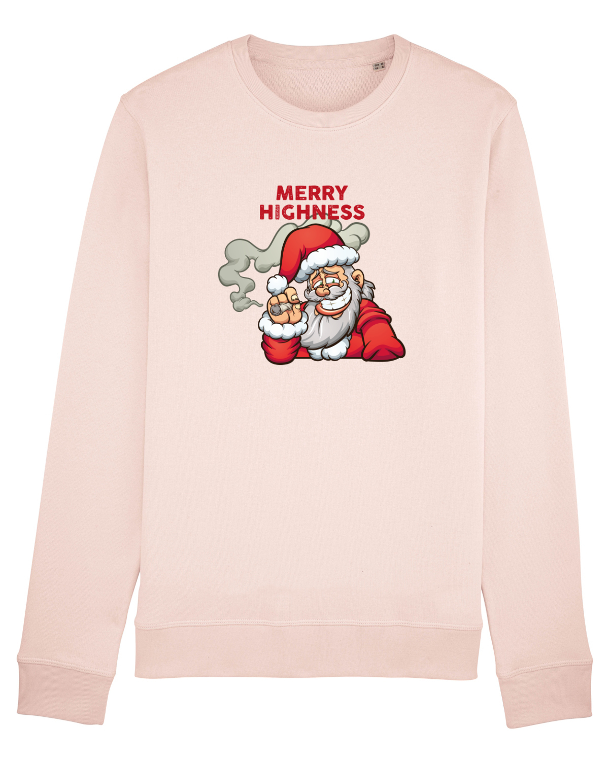 Bluză mânecă lungă Unisex Rise Candy Pink