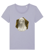 Angel Tricou mânecă scurtă guler larg fitted Damă Expresser