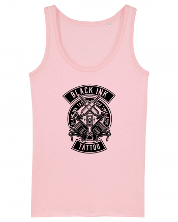 Black Ink Tattoo Cotton Pink