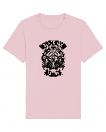 Black Ink Tattoo Cotton Pink