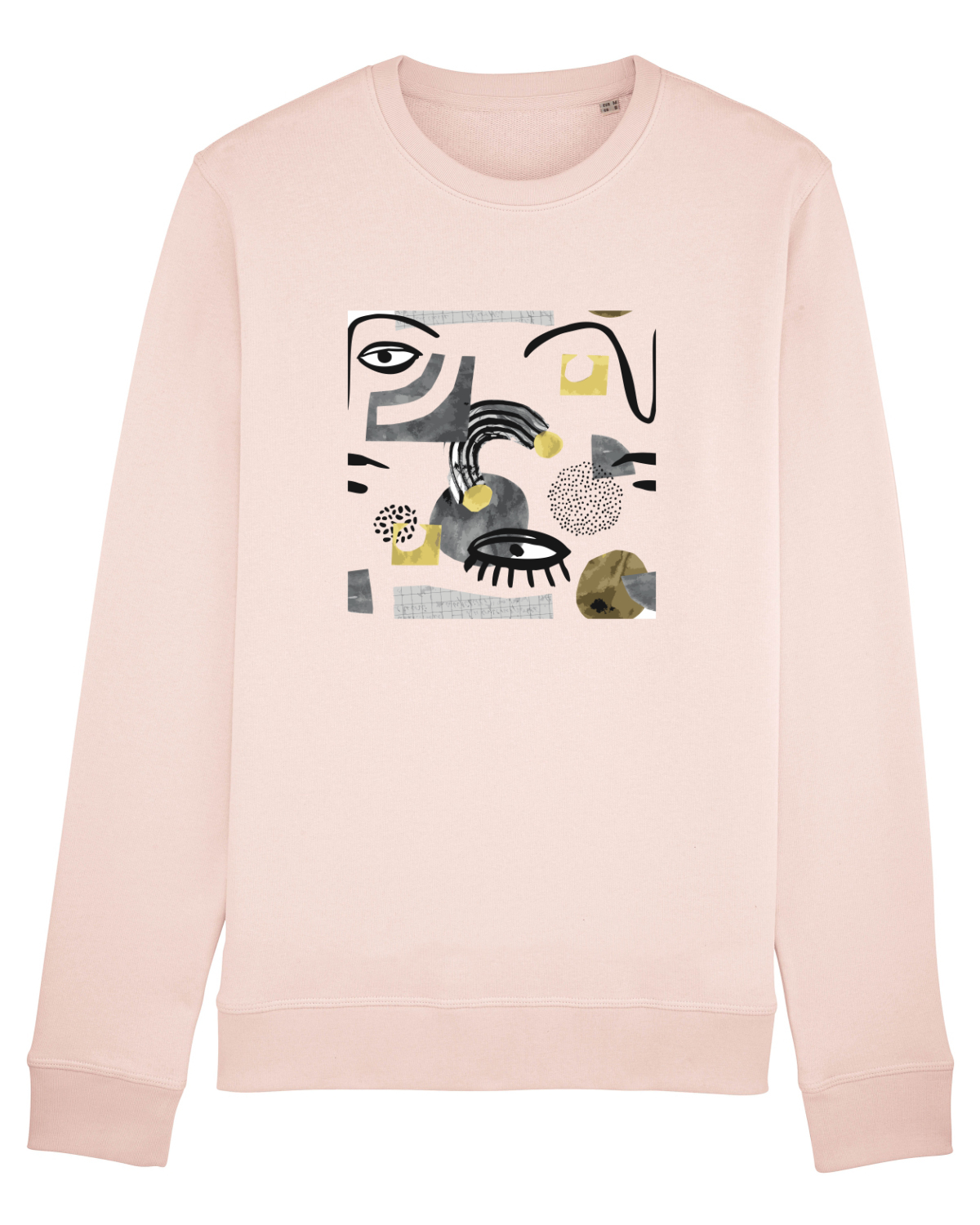 Bluză mânecă lungă Unisex Rise Candy Pink