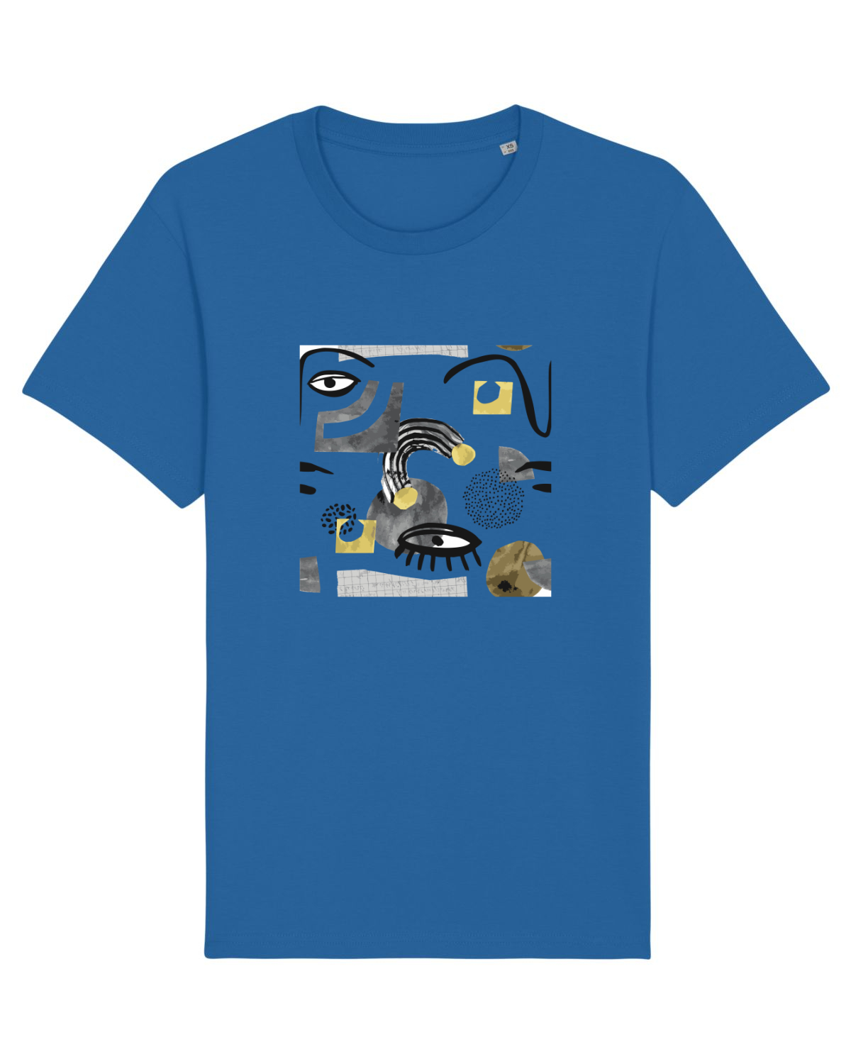 Tricou mânecă scurtă Unisex Rocker Royal Blue